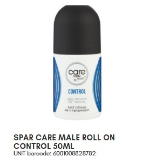 SPAR CARE M ROLL ON CONTROL 50ML (RF)
